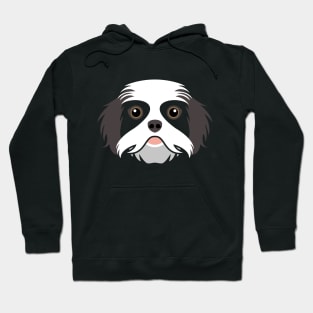 Shih Tzu dog face Hoodie